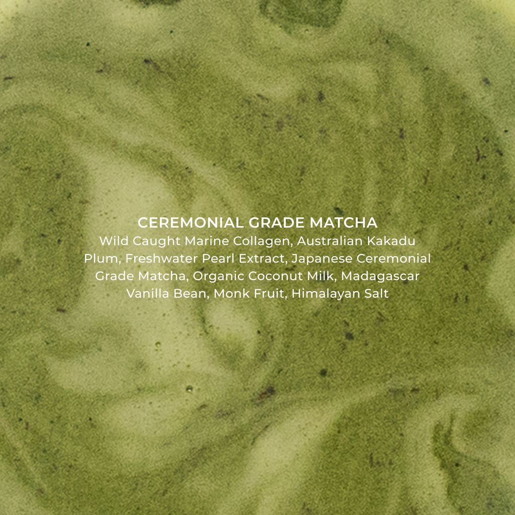 Marine Collagen SuperPowder (Ceremonial Grade Matcha)