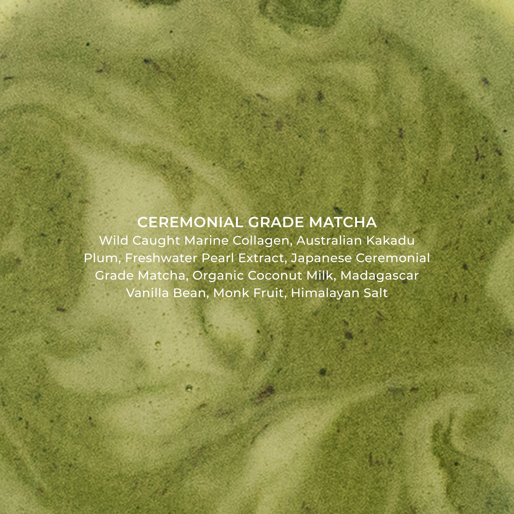 Marine Collagen SuperPowder (Ceremonial Grade Matcha)